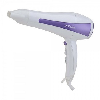 Uscator de par DeKassa, 2200 W, 2 viteze, 3 trepte de caldura Uscator de par DeKassa, 2200 W, 2 viteze, 3 trepte de caldura