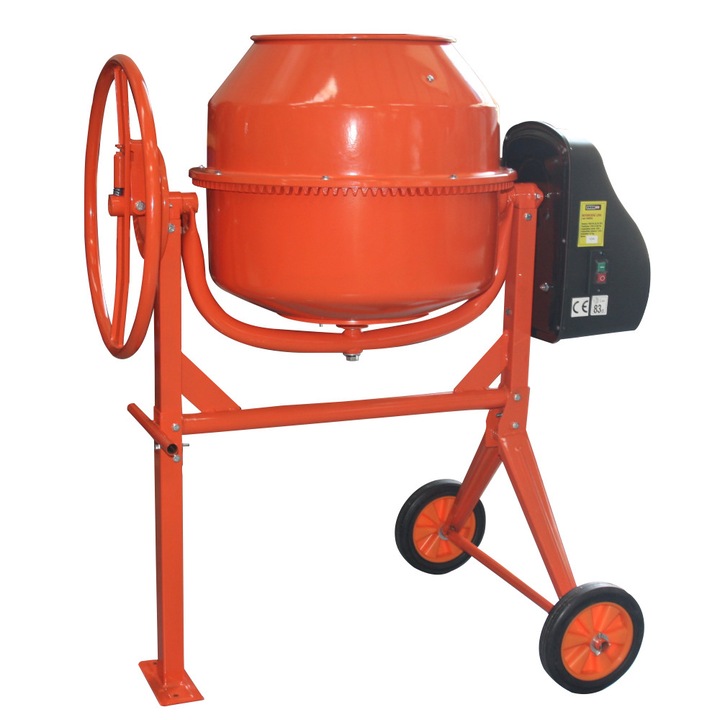 Betoniera ENERGO, capacitate cuva 130litri, putere 550W/0.74CP