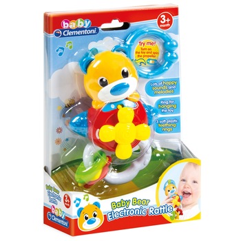 Zornaitoare Baby Clementoni - Ursulet cu sunete Zornaitoare Baby Clementoni - Ursulet cu sunete