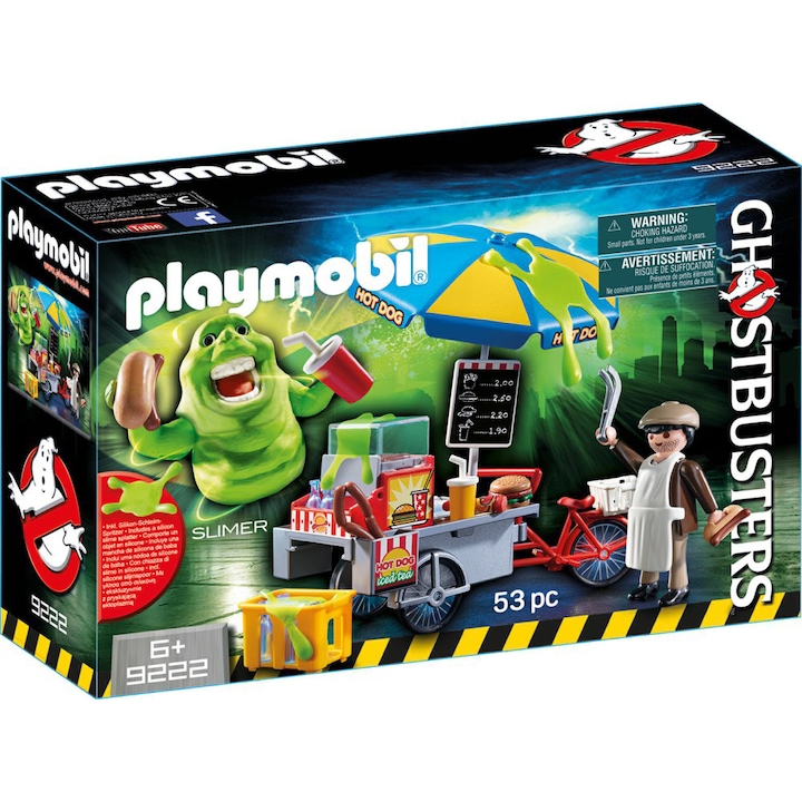 Playmobil Ghostbusters - Ragacs és a hot dog stand