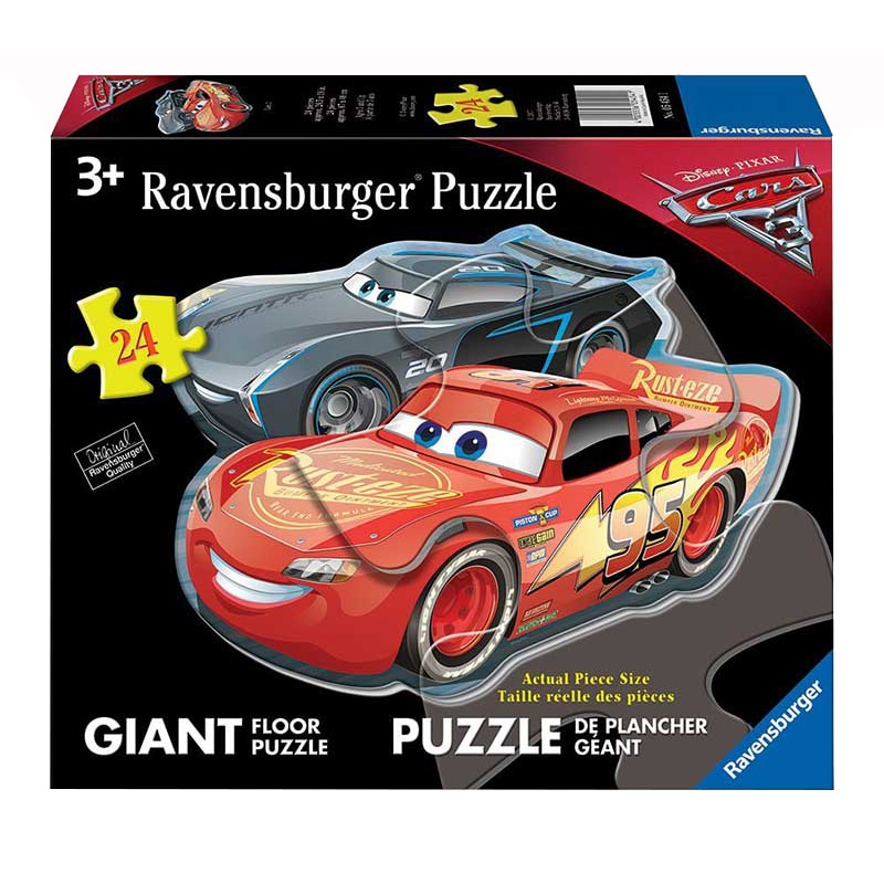 Puzzle Ravensburger podea - Disney Cars, 24 piese