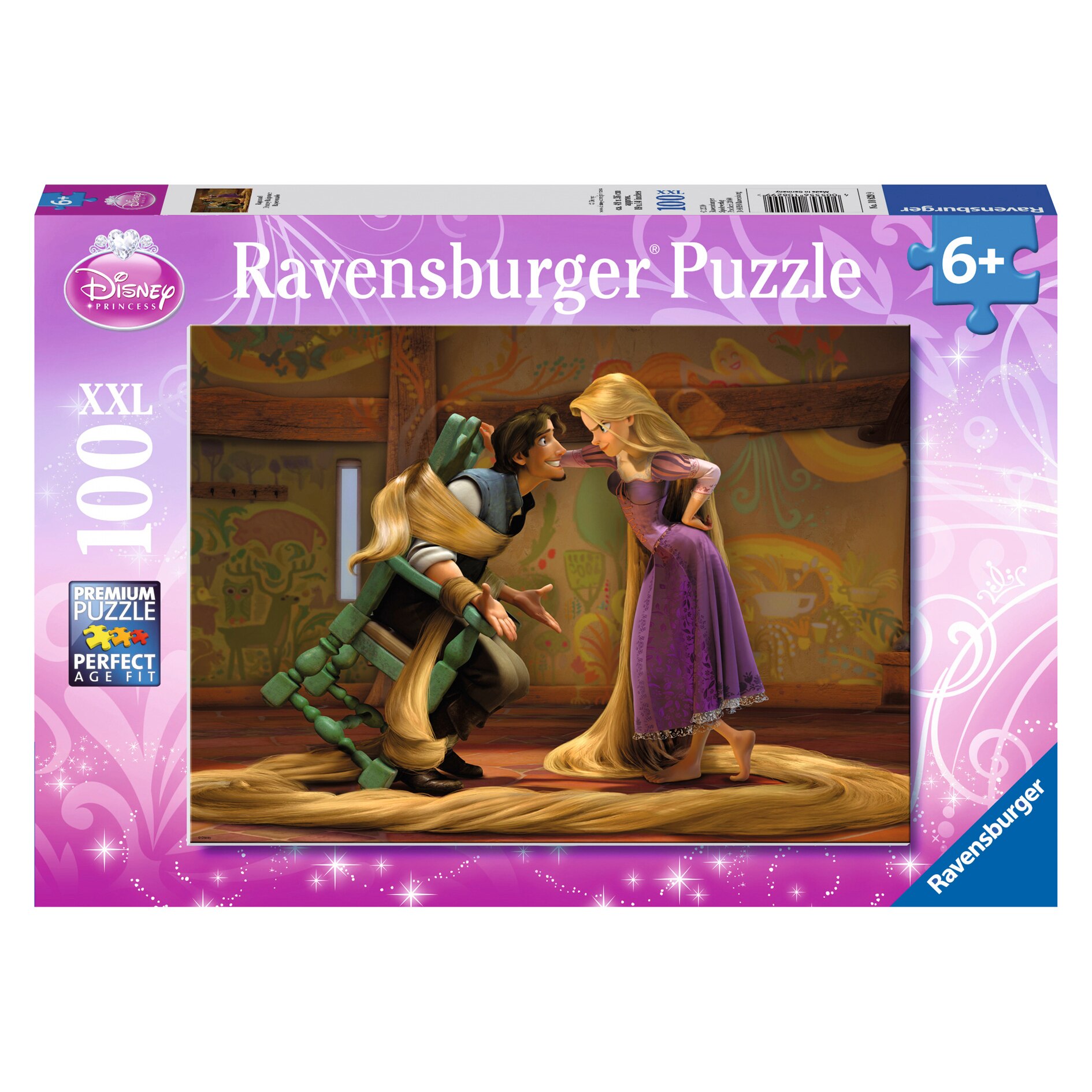 Puzzle Ravensburger - Disney Rapunzel, 100 piese
