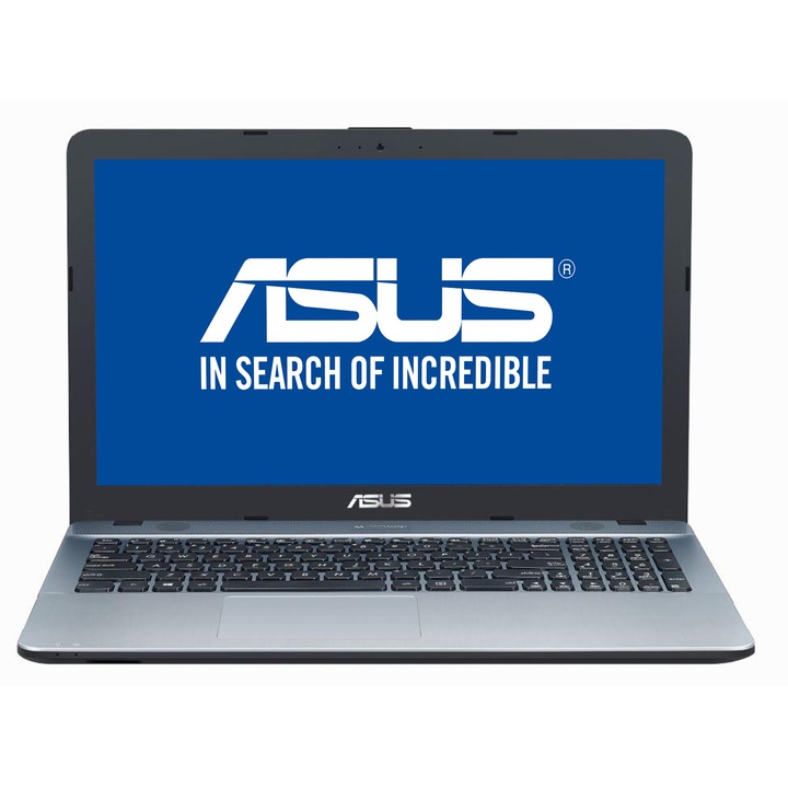 Laptop ASUS X541UV-DM1577 cu procesor Intel® Core™ i3-7100U 2.40 GHz, Kaby Lake, 15.6", Full HD, 4GB, 1TB, NVIDIA® GeForce® 920MX 2GB, Endless OS, Silver