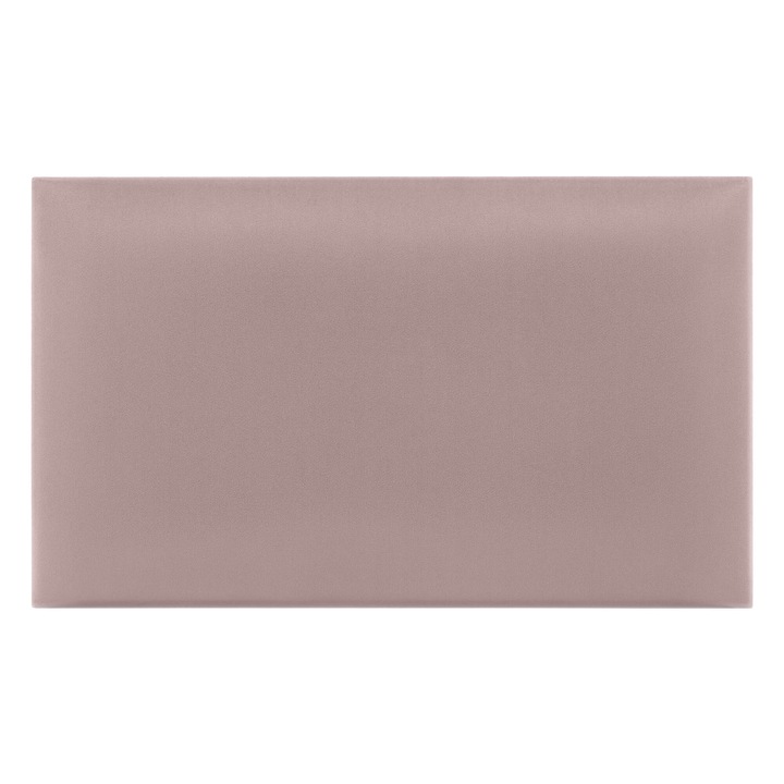 Panou tapitat pentru decorarea peretilor 3D, 50 x 40 cm Roz pudrat