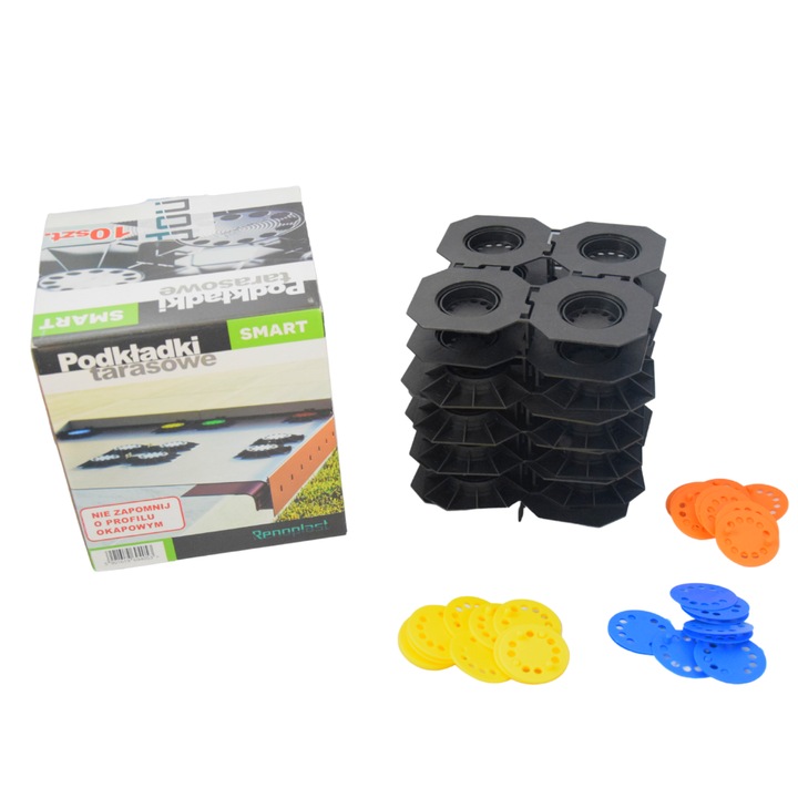 Tampa de terasa SET SMART 1, 5m2, Pardoseala ventilata, Renoplast