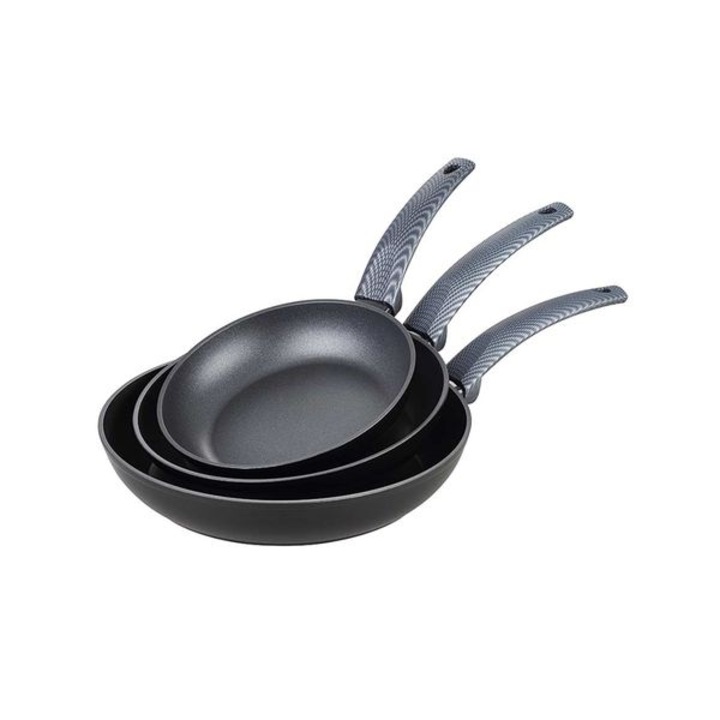 Set 3 Tigai Michelino Nora Carbon, Versatilitate si Performanta in Bucataria Ta