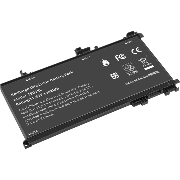 Baterie pentru laptopul HP 15-BC000/15-BC300/15-BC400/Omen 15-AX000 ARyee, Li-polimer, 11, 55V, 62 Wh