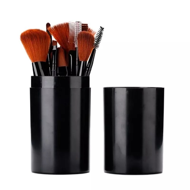 13 db sminkecsetből álló készlet állvánnyal, Gonga® Black