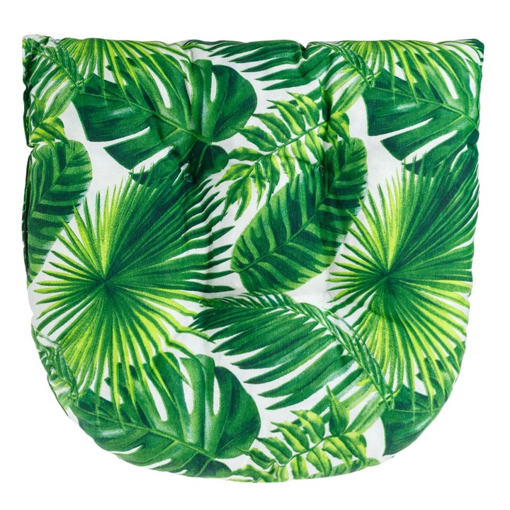 Perna de Podea Potcoava Frunze Tropicale 45x50cm