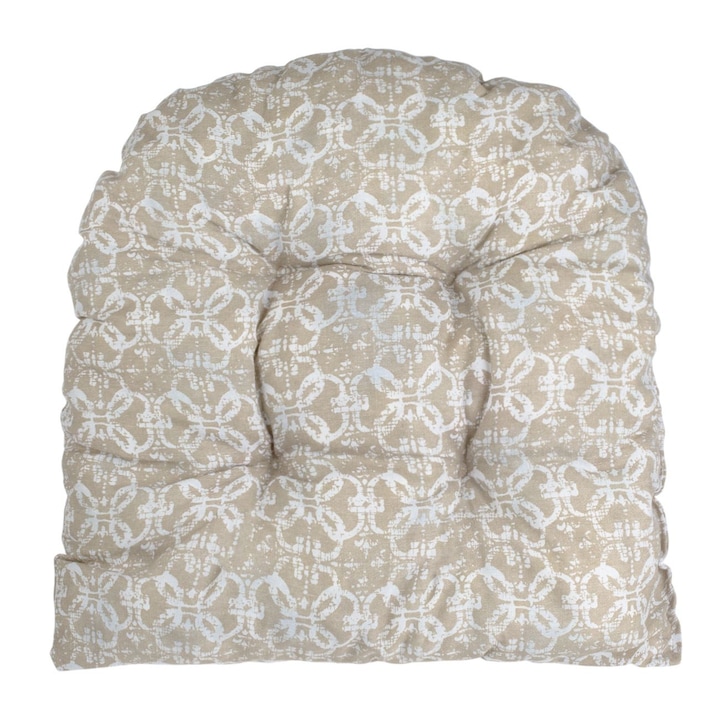 Perna de podea, bej, 45x50cm, model potcoavă