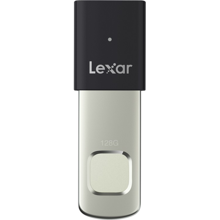 USB pendrive Lexar JumpDrive Fingerprint F35pro, 128 GB, USB 3.2 Gen1