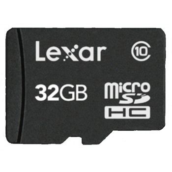 Card Micro SD -HC 32 GB cu adaptor LEXAR Card Micro SD -HC 32 GB cu adaptor LEXAR