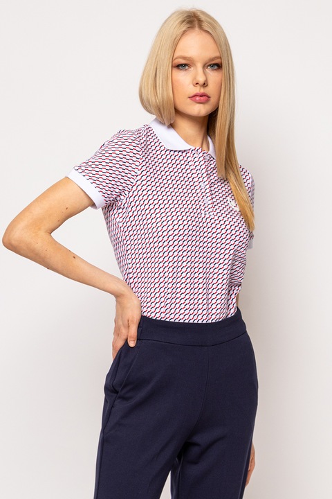 HEAVY TOOLS, Tricou polo cu model Doya, Rosu/Alb/Bleumarin