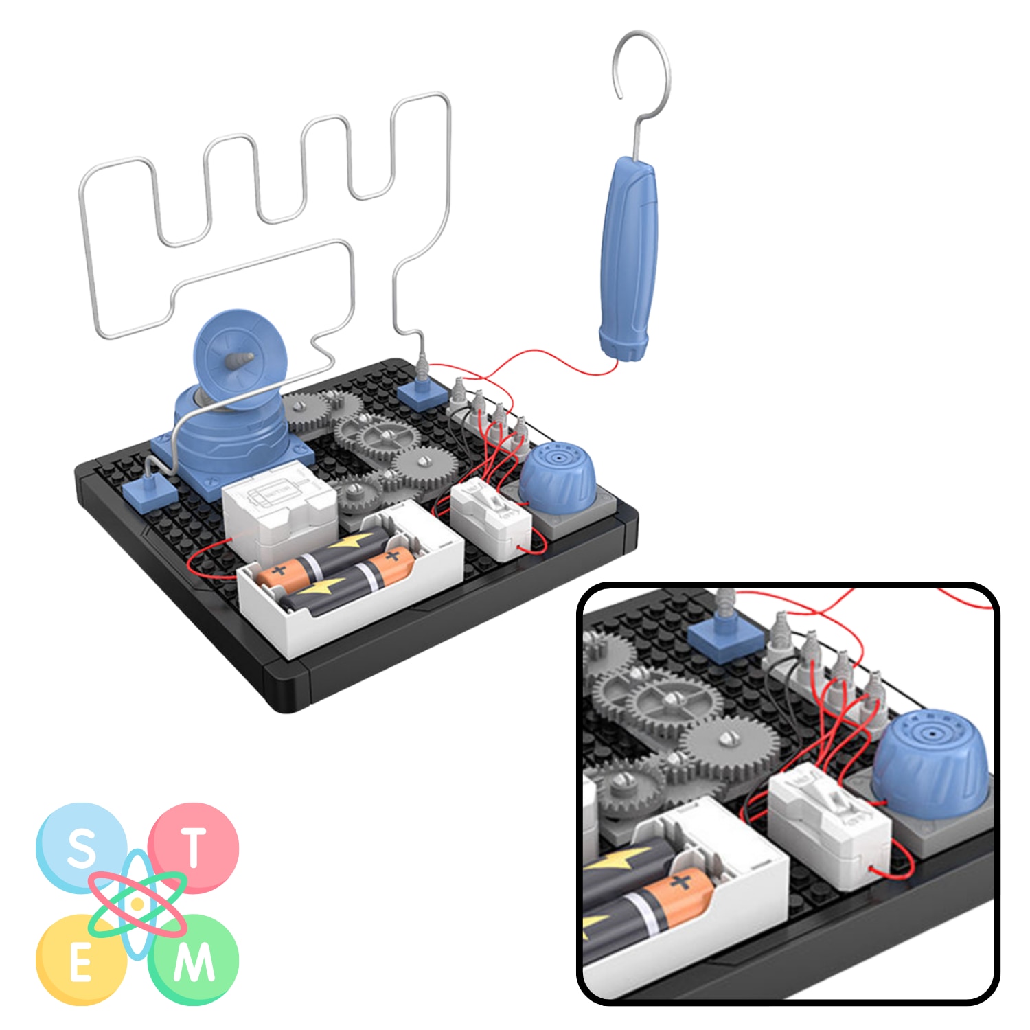 Ｙ.A:Raison D'Etre ５点セット Set de Joaca Educativ Stiinta pentru Copii - Electric Maze