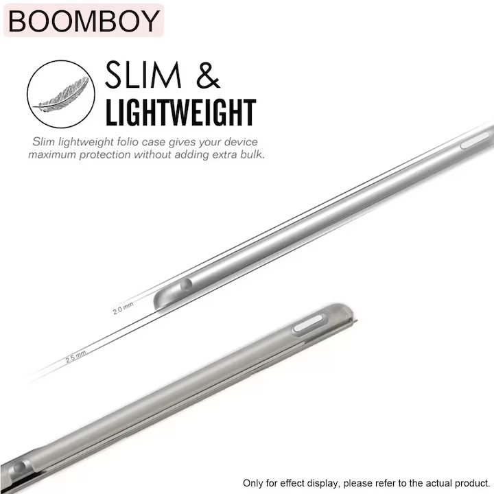 Husa de protectie pentru tableta, ultra-subtire, pentru Samsung Tab A8 10, 5 inchi (2021) SM-X200 / X205 / X207, functie stand trezire pana la somn, Moon Light