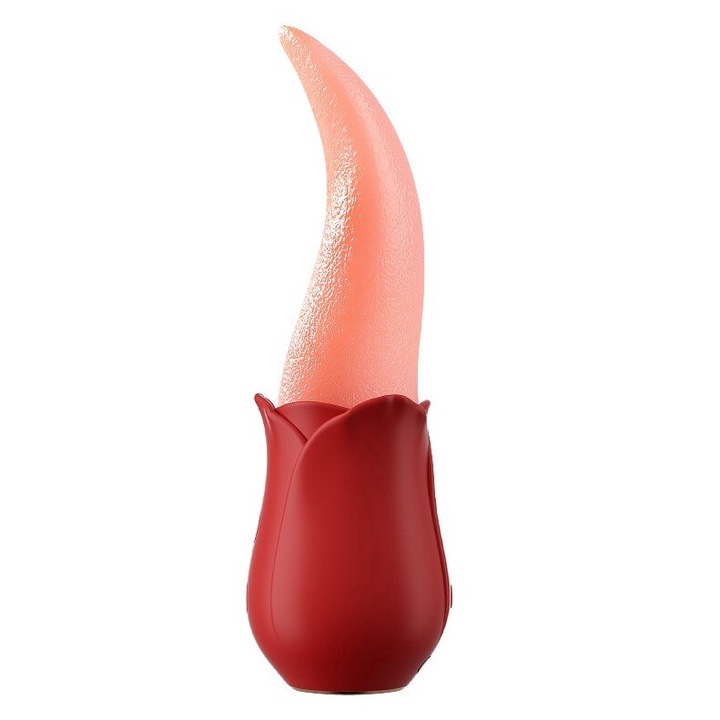 OEM Klitorisz vibrátor, női maszturbátor, szilikon+ABS, 92x52x167mm, vízálló