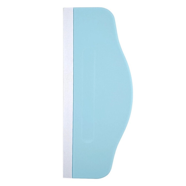 Racleta pentru Montaj Folii, OPTIM SOLUTION, 180 x 65 mm, Margine Dubla, Salveaza Timp, Efort, pentru Ecran Telefon, Tableta, Laptop, Ceas, Navigatii, Eco-friendly, Durabila, Dimensiune Mare, Practica, Flexibila, Rezistenta la Substante, Albastru