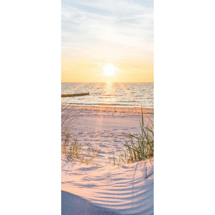 Fototapet Autoadeziv Pentru Usa PVC, 91x211 cm, Modern Tapet Pleja Mare Efect 3D