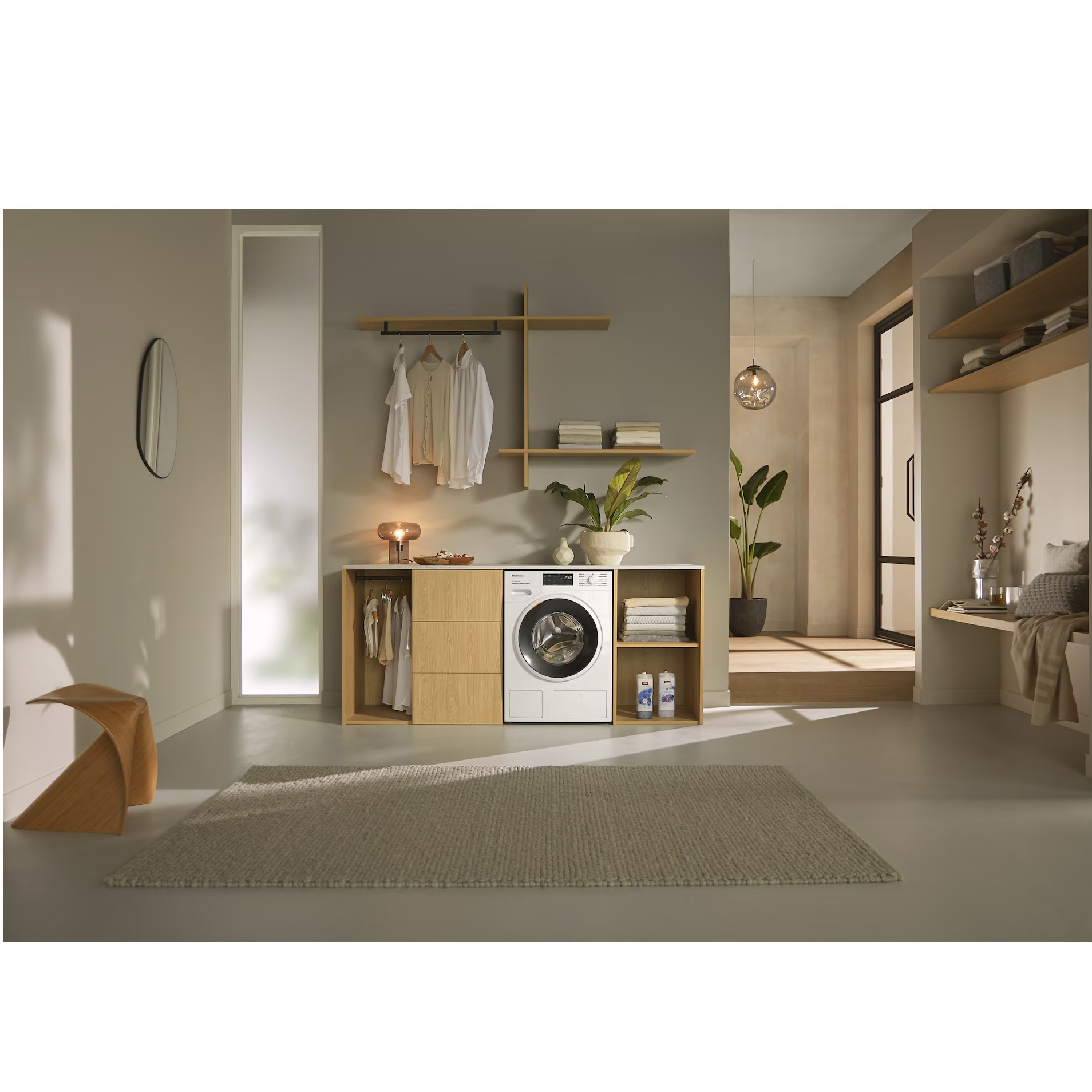 Masina de spalat rufe Miele WSG 883 WCS, 9 kg, 1400 rpm, Clasa A, SteamCare, Dozare automata, QuickPowerWash, Alb