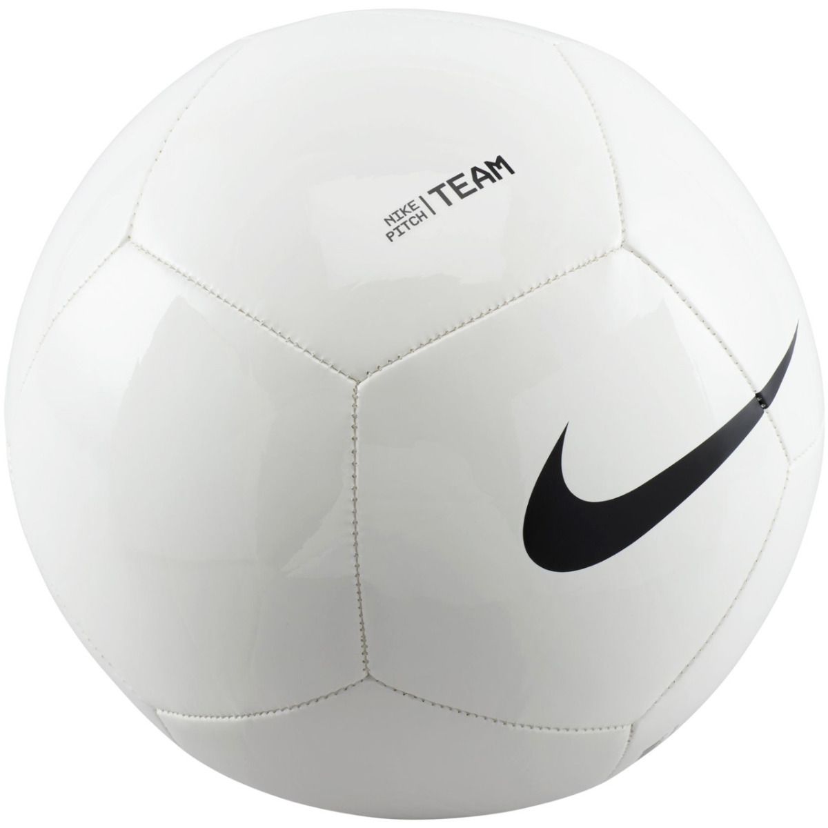 Minge fotbal Nike Pitch team FA24, marimea 5, alb