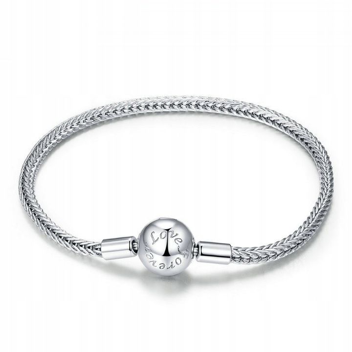 Bratara, Fraise, F356, Love Forever, argint, 21