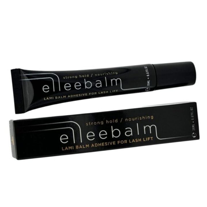 Elleebana szempilla lamináló balzsam, ragasztóval, ElleeBALM, 20 ml