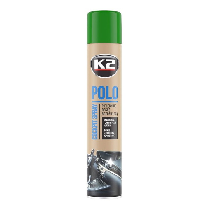 Műszerfali spray XXL 750ml K2 POLO Pin