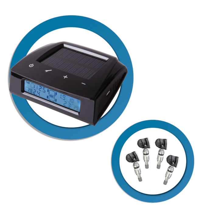 Sistem monitorizare presiune anvelope Schrader