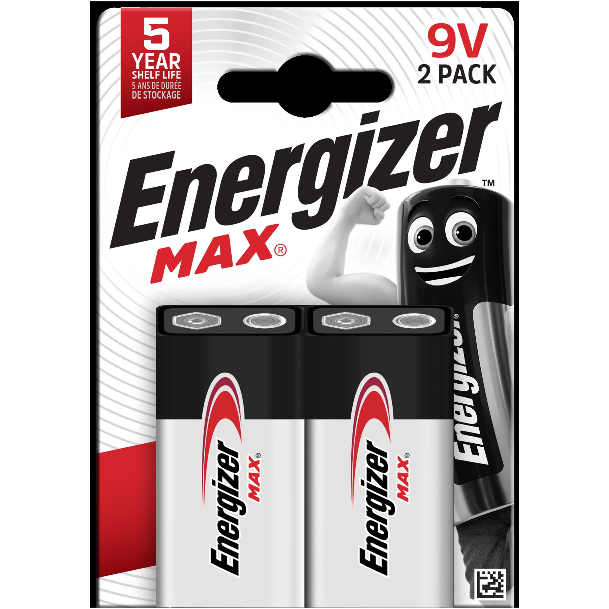 Baterii Energizer Alkaline Max 9V, 2 buc