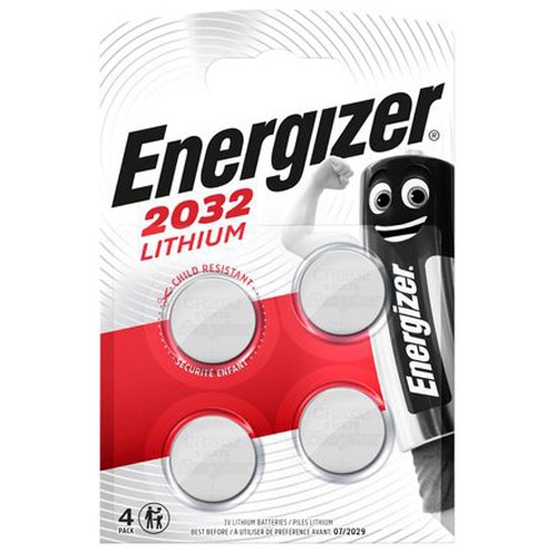 Baterii Energizer Lithium CR2032, 4 buc