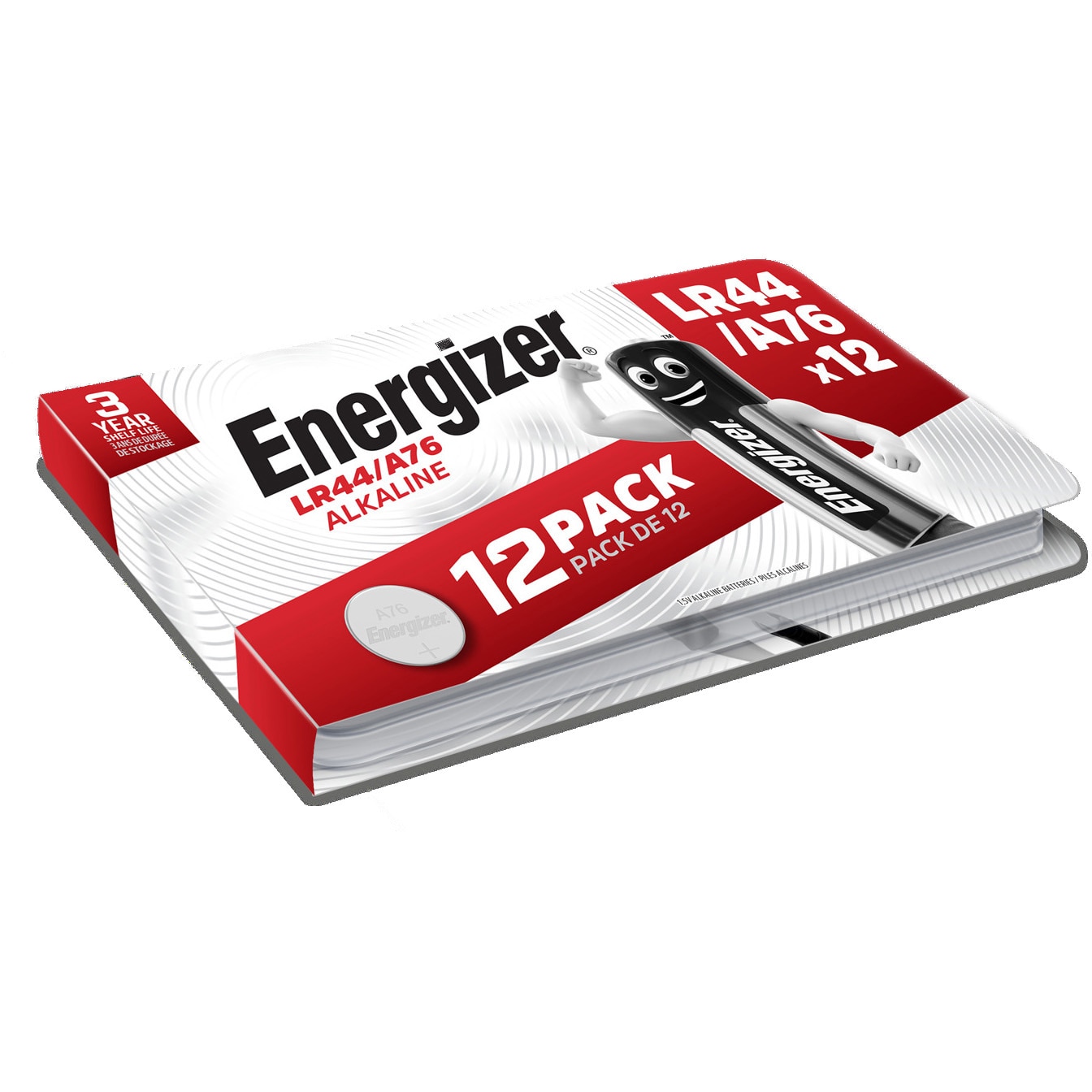 Baterii Energizer Alkaline LR44/A76, 12 buc