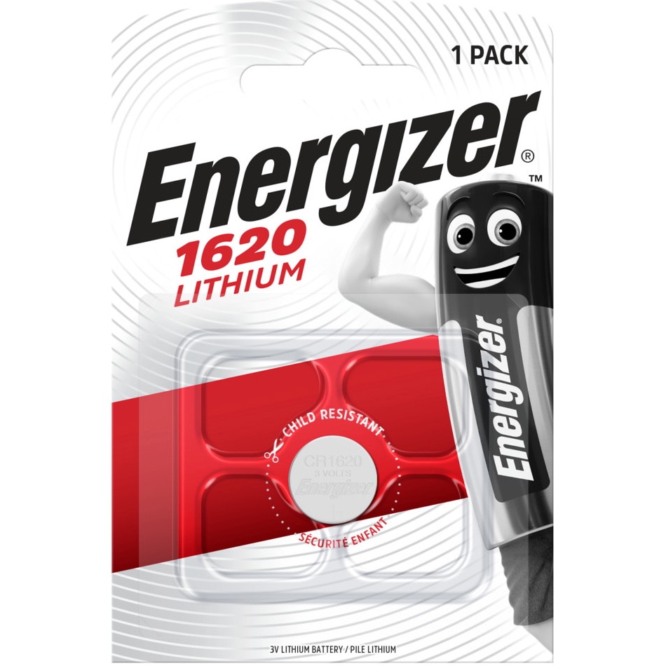 Baterie Energizer Lithium CR1620, 1 buc