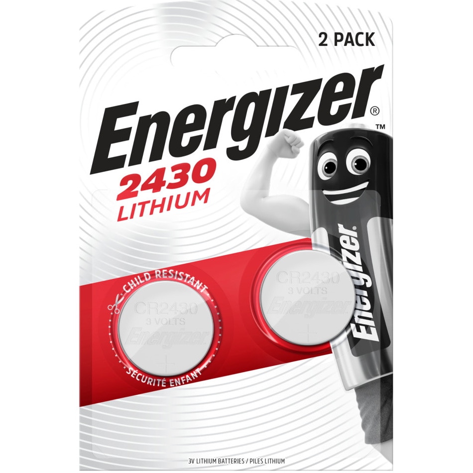 Baterie Energizer Lithium CR2430, 2 buc