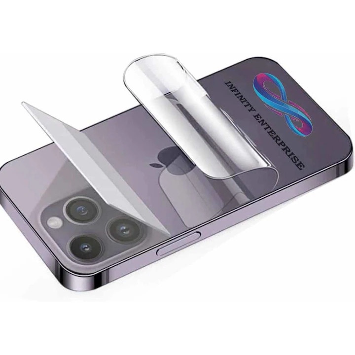 Folie Spate pentru Honor Magic7 Lite, Folii de protectie Premium Infinity Enterprise pentru ecran telefon din Hydrogel Regenerabil AntiShock, Flexibil, protectie si lipire Completa, Silicon, Set complet pentru Instalare usoara