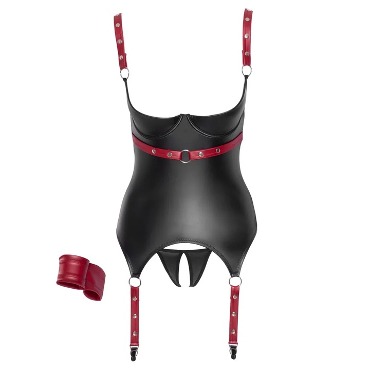 Set BDSM, Cottelli Collection, Negru, S