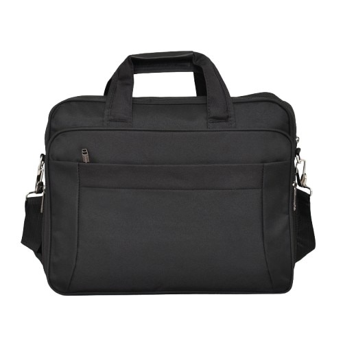Servieta si geanta laptop, 30/38/14 cm, Negru