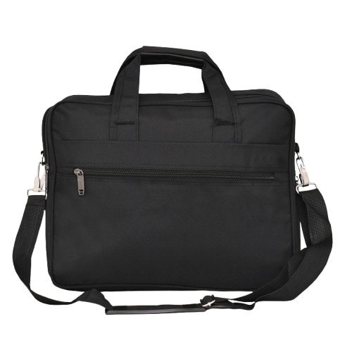 Servieta si geanta laptop, 30/38/14 cm, Negru
