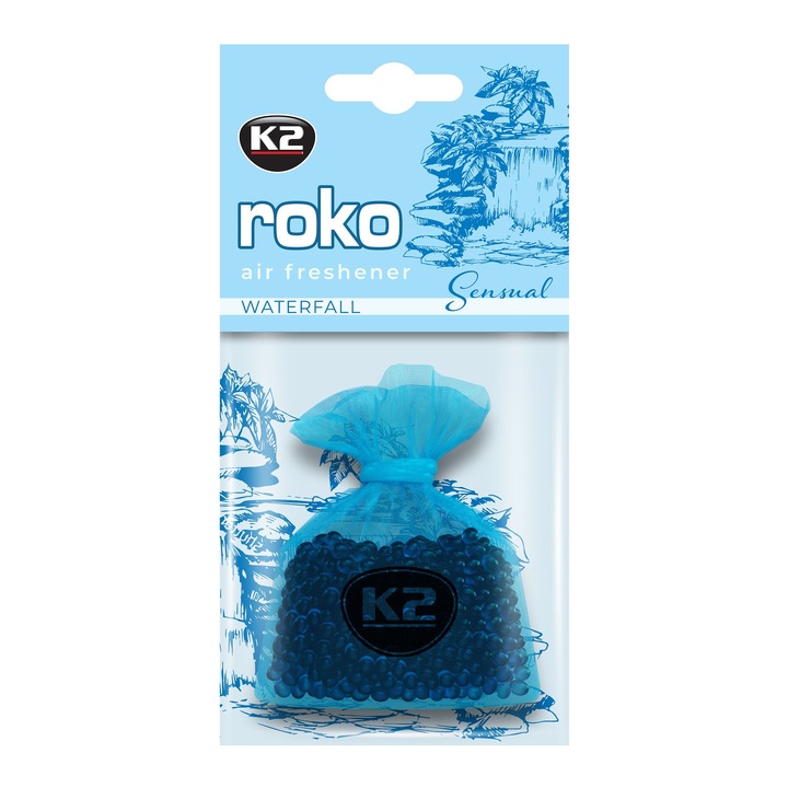 Autóillatosító K2 Roko Waterfall, 20g, kék