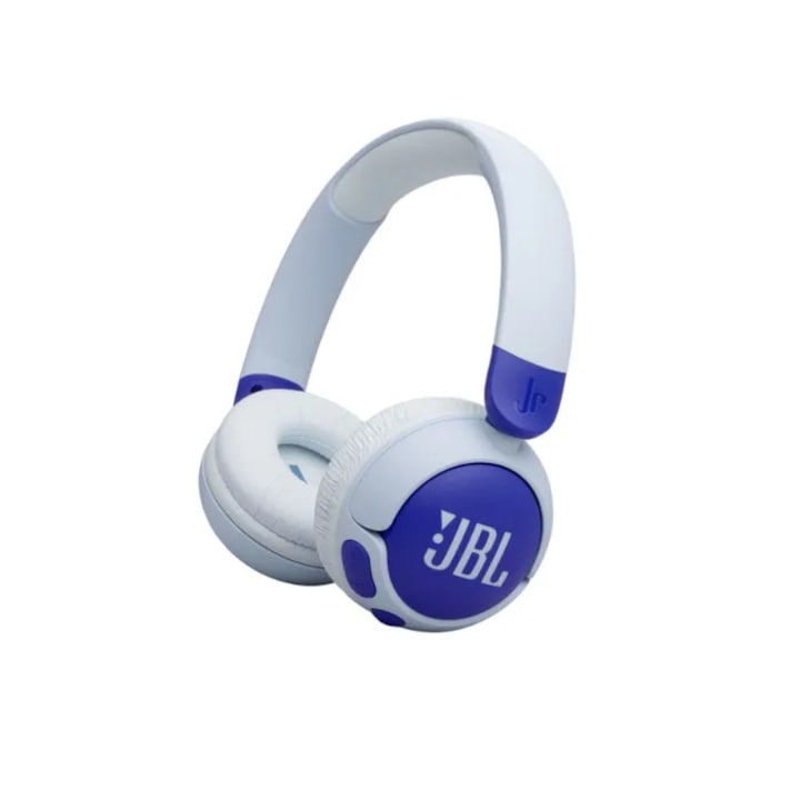 Безжични слушалки, JBL JR320BT BLU Wireless on-ear kids headphones