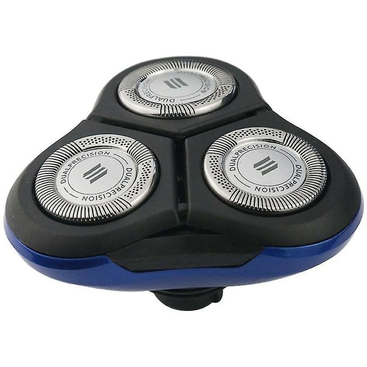 Philips borotva pótfej, fekete és kék, 1 darab