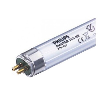 Tub Fluorescent Philips Master TL5 HE, T5, 21W, 20000h, lumina calda Tub Fluorescent Philips Master TL5 HE, T5, 21W, 20000h, lumina calda