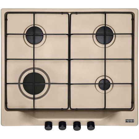Plita incorporabila Franke FHTL 604 4G OA E, Gaz, 4 arzatoare, Aprindere electrica, Valva de siguranta, Arzatoare si gratare emailate, Avena