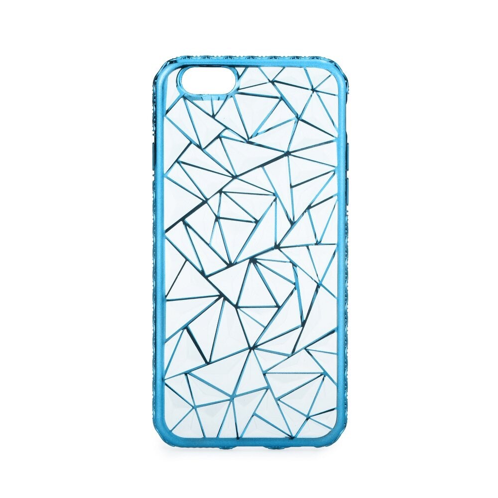Husa protectie LUXURY cu insertie metalica pentru iPhone 6/6S - Albastru