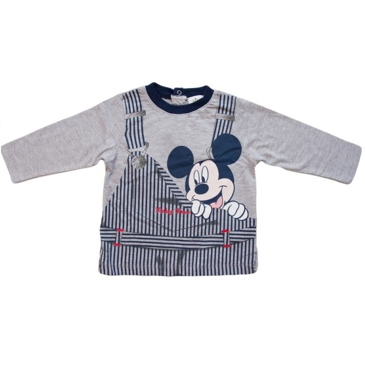 Bluza Disney Baby, Mickey, Gri