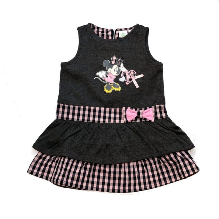 Rochita Disney Baby, Minnie, Gri/Roz