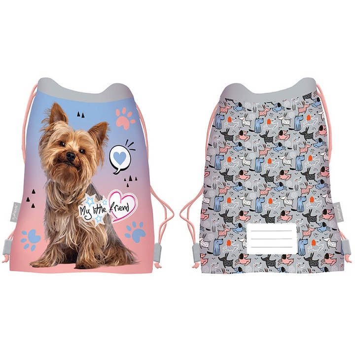 St.Majewski cipős hátizsák, 43x32cm, többszínű, hátizsák funkcióval