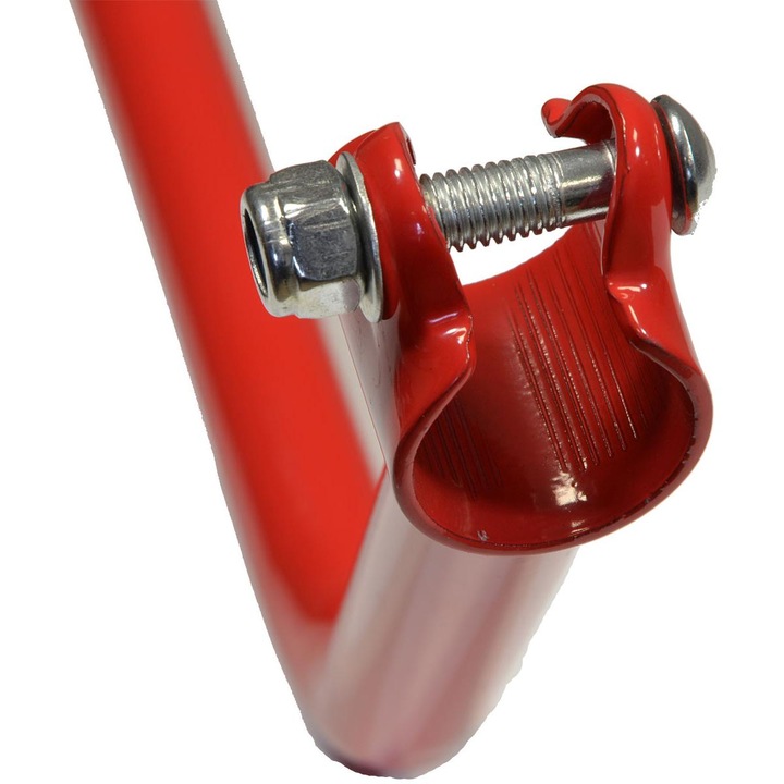 Bara pentru invatarea mersului pe bicicleta Enero, rosu, 71cm, pentru tuburi de 26mm