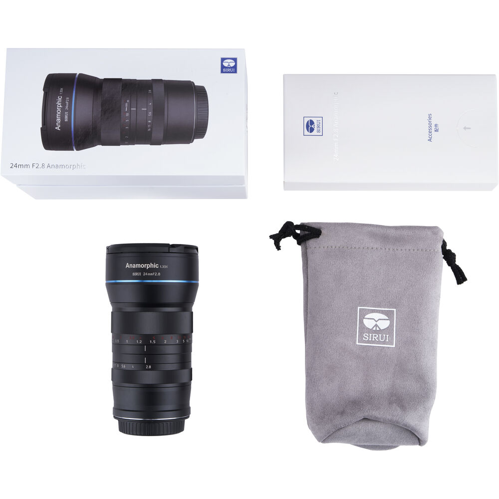 Obiectiv Manual Sirui 24mm F2.8 APS-C Anamorphic 1.33x Lens - eMAG.ro