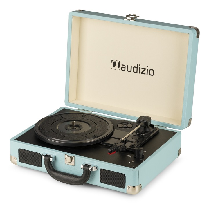 Ретро пикап Fenton RP116BL, тюркоазено дърво