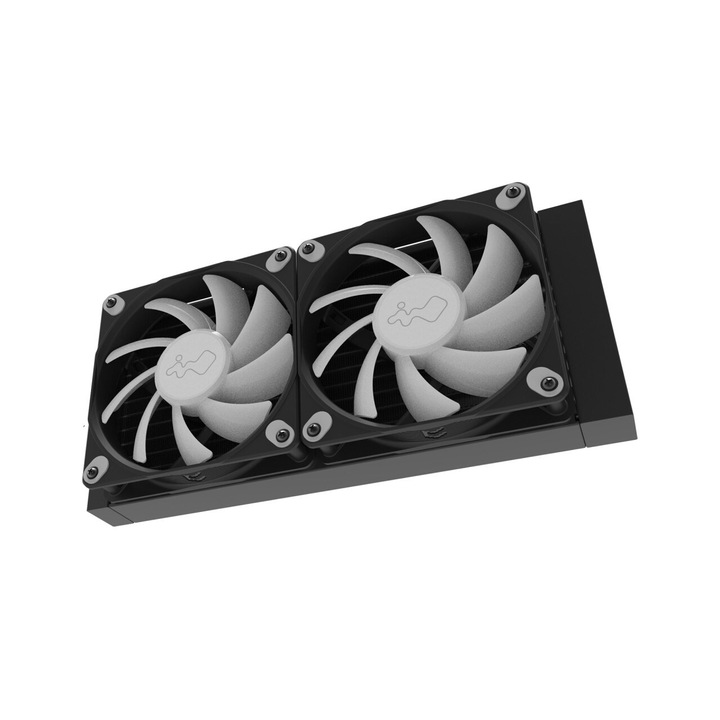 In Win NR24 12 cm-es CPU folyadékhűtő készlet fekete 1 db.